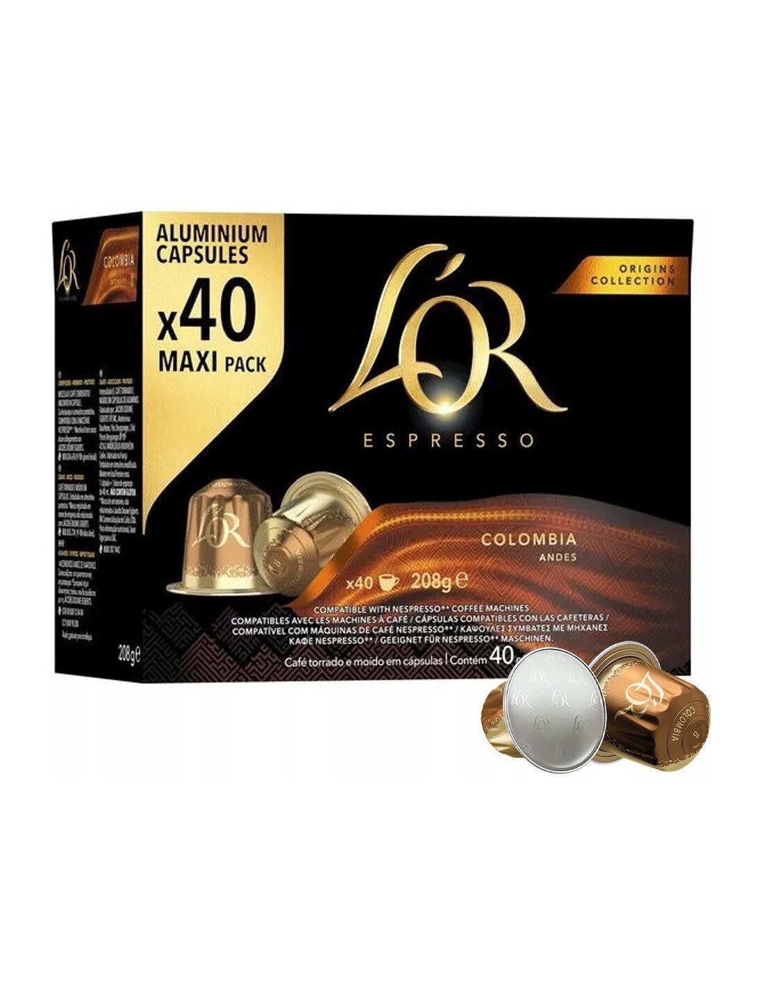 L'OR NCC Capsules Colombia 40pcs