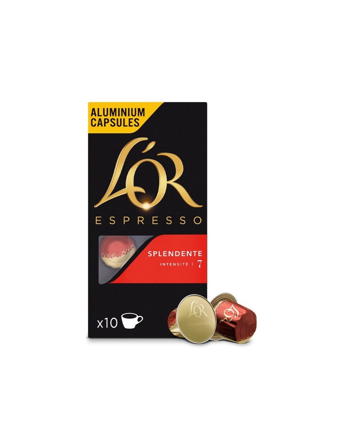 L'OR NCC Espresso Capsules Splendente 10pcs