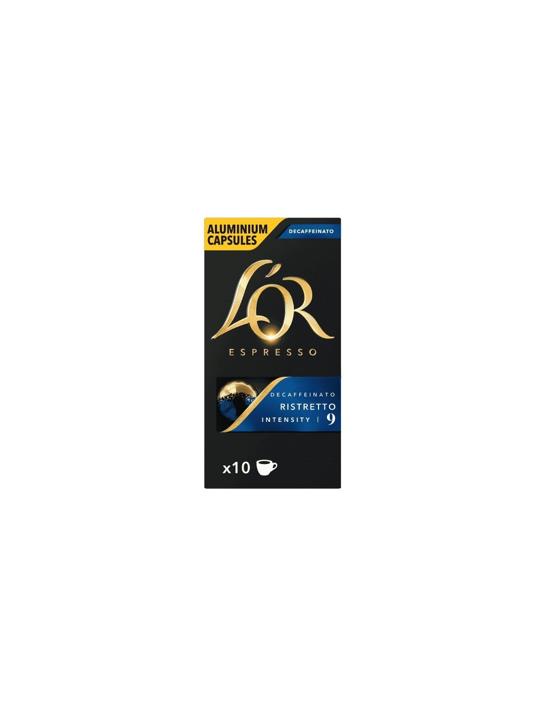 L'OR NCC Capsules Ristretto Decaf 10pcs