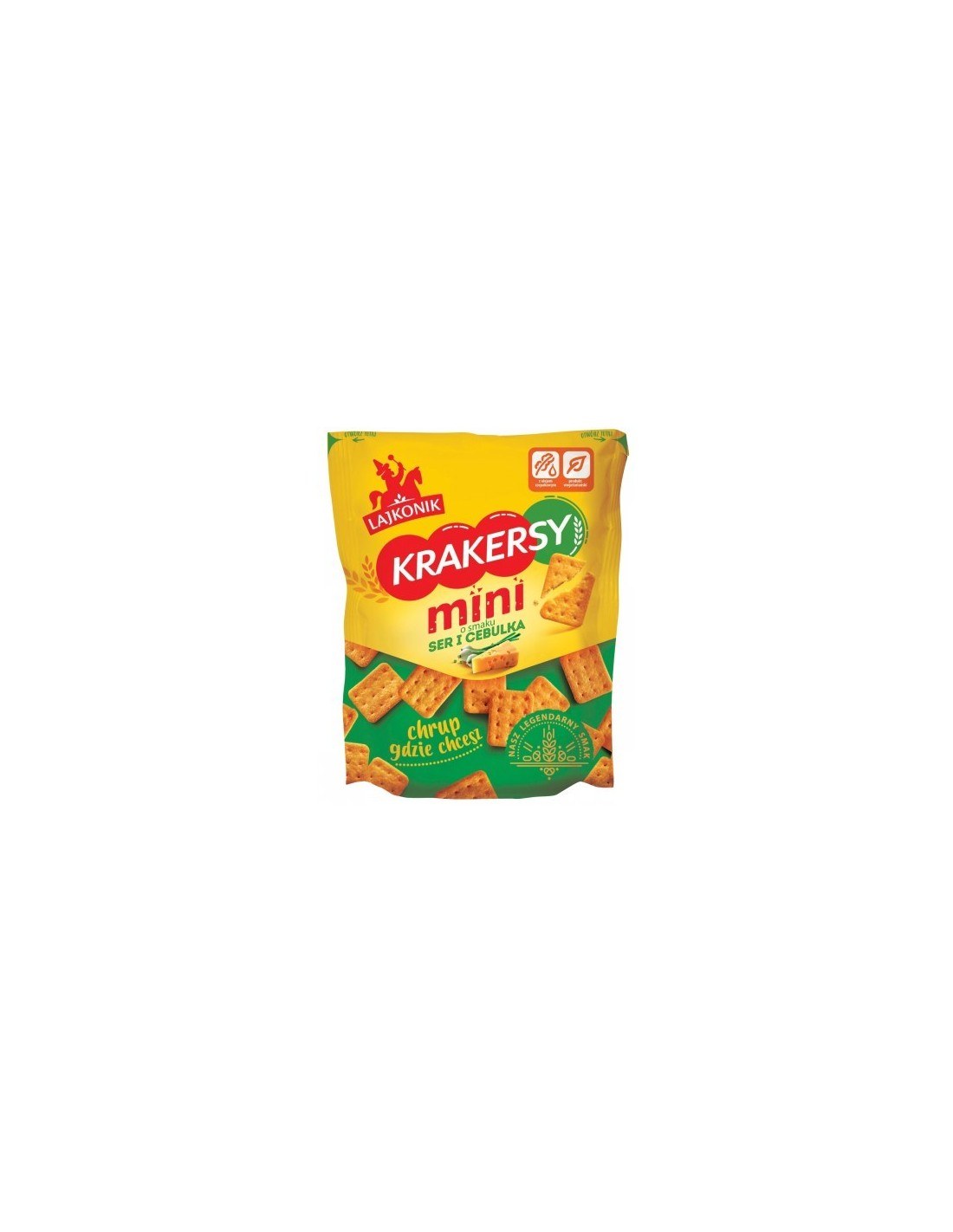 Lajkonik Crackers Mini Cheese & Onion 100g