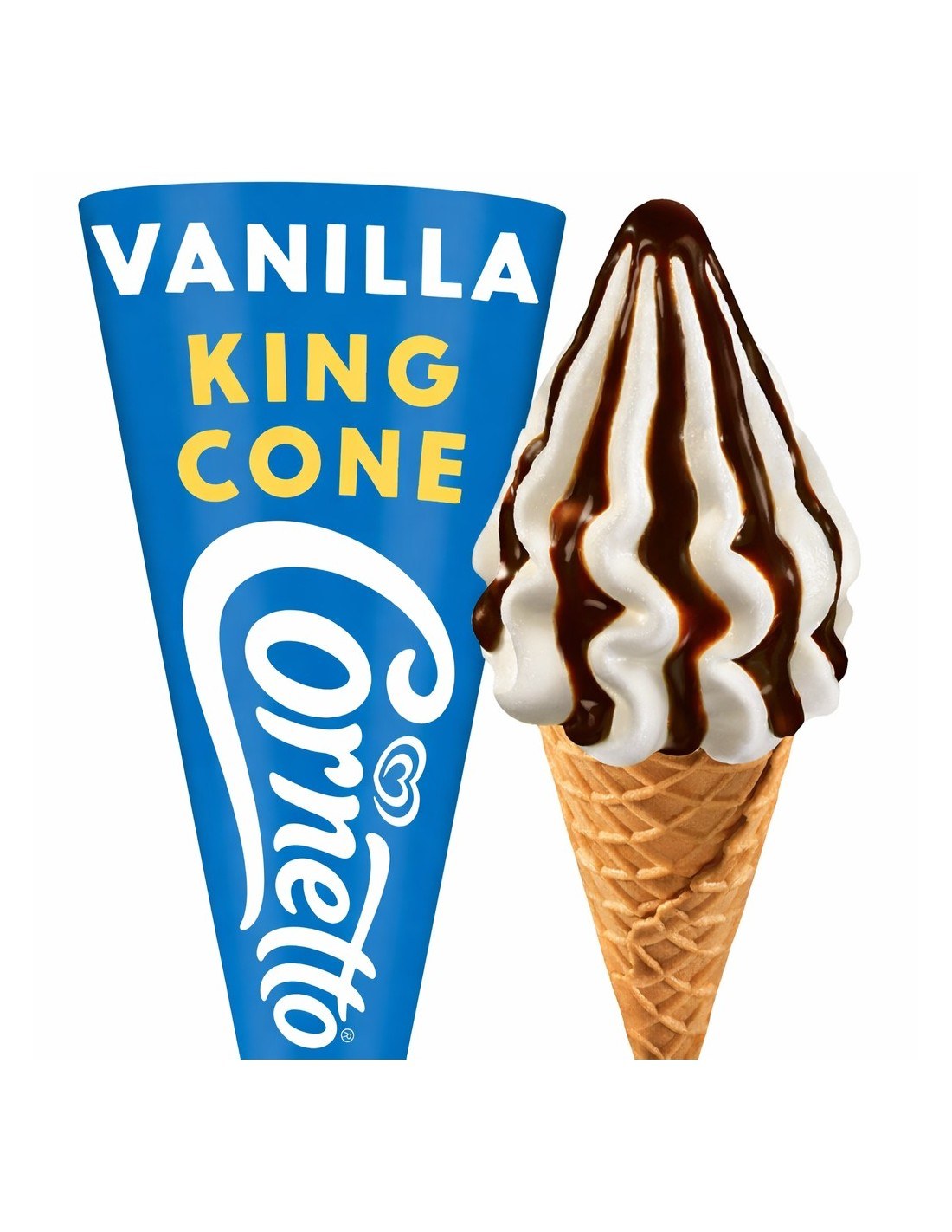 Langnese King Cornetto Vanilla 260ml