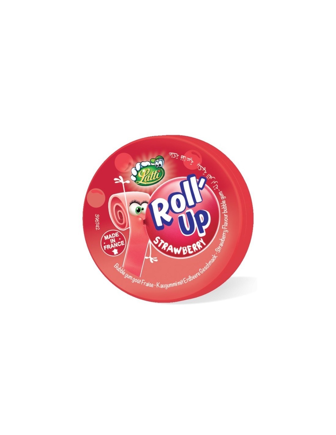 Lutti Roll'Up Strawberry 24g