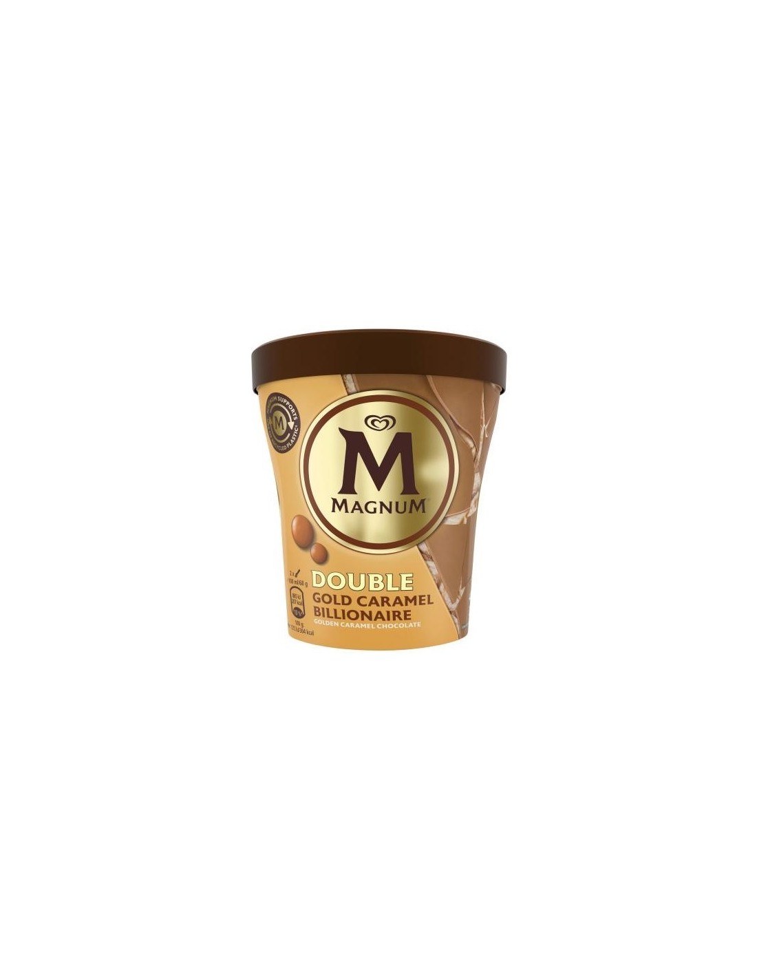 Magnum Double Gold Caramel Billionaire 440ml