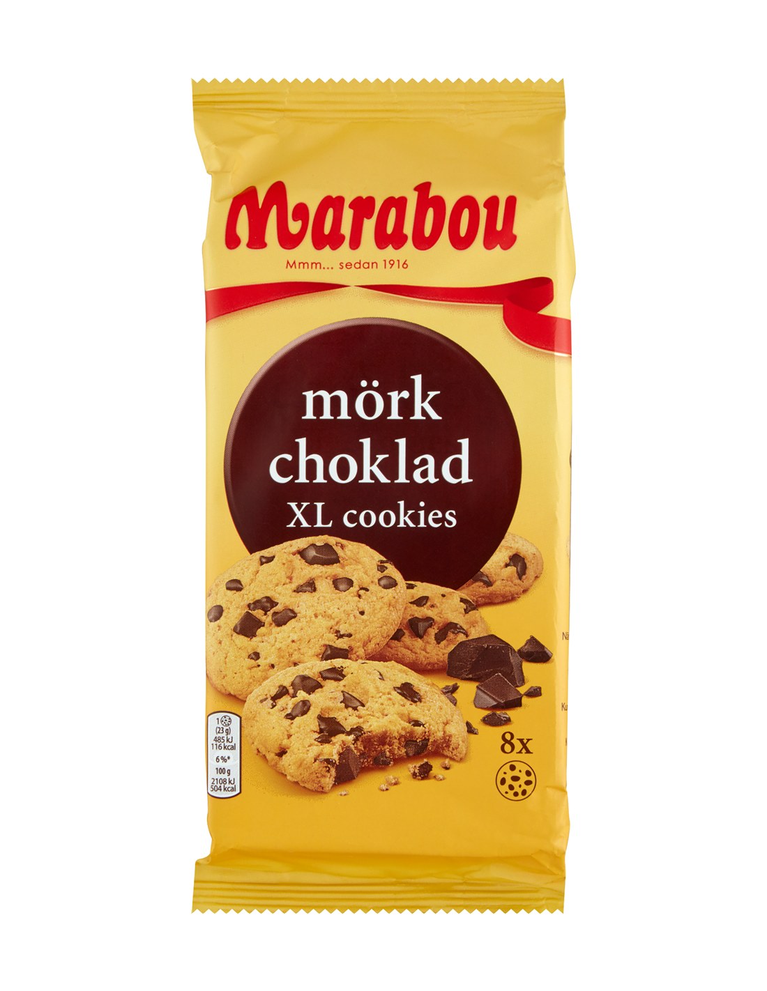 Marabou Dark Chocolate Cookies 184g