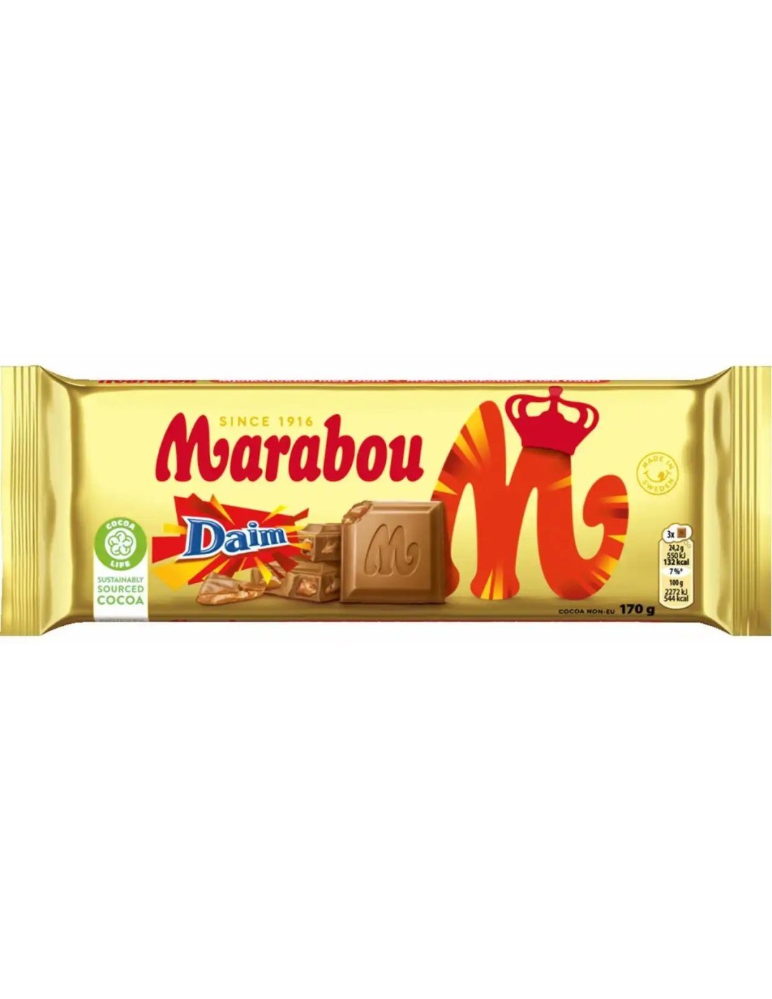 Marabou Daim Bar 170g