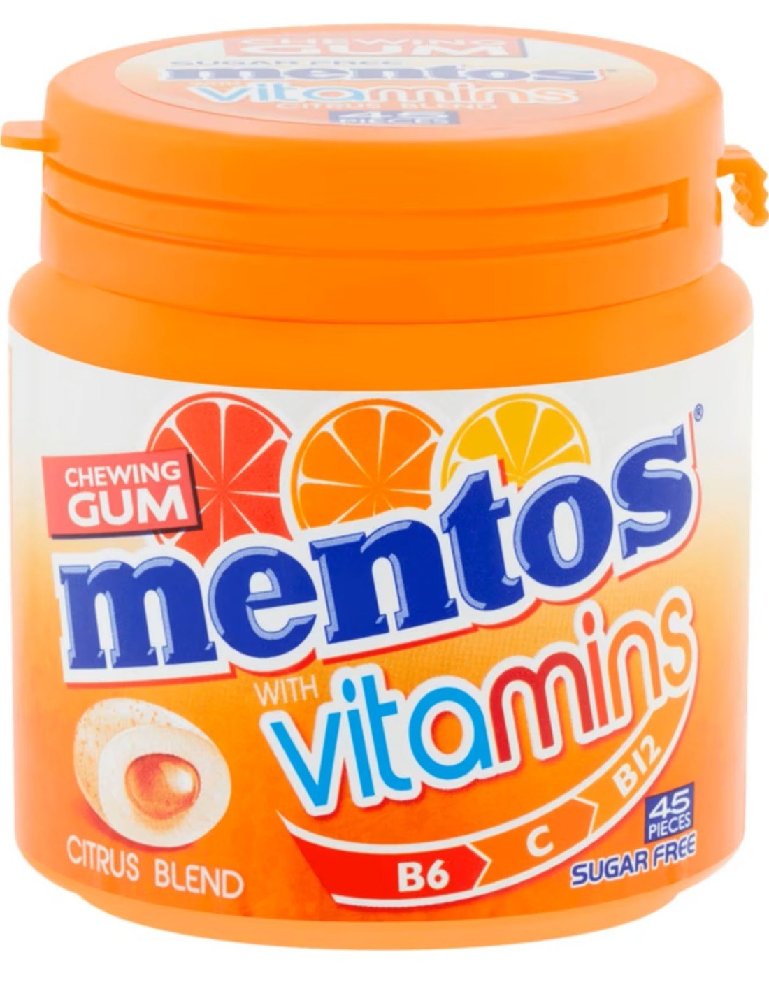 Mentos Vitamins Citrus Gum 50g