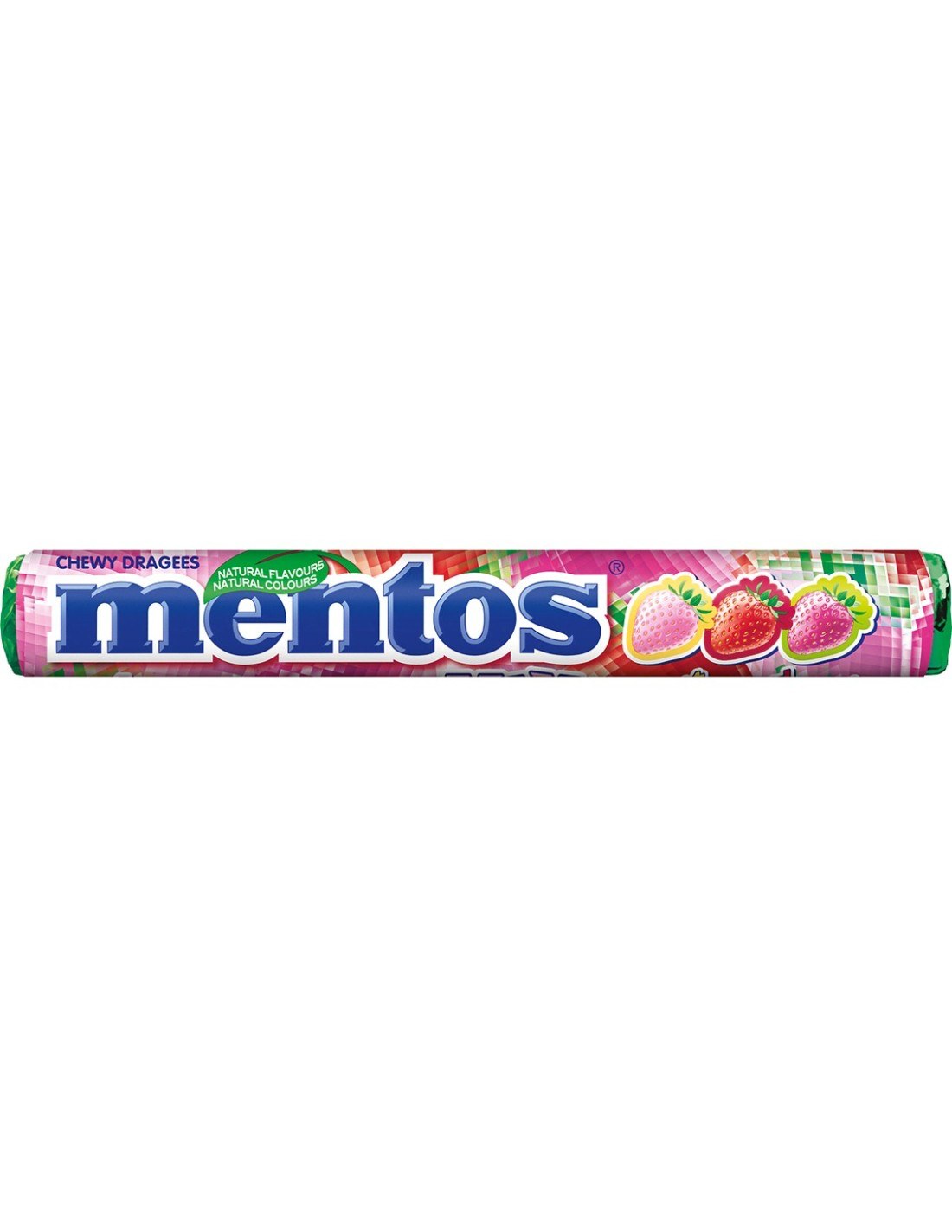 Mentos Strawberry Mix Roll 37.5g