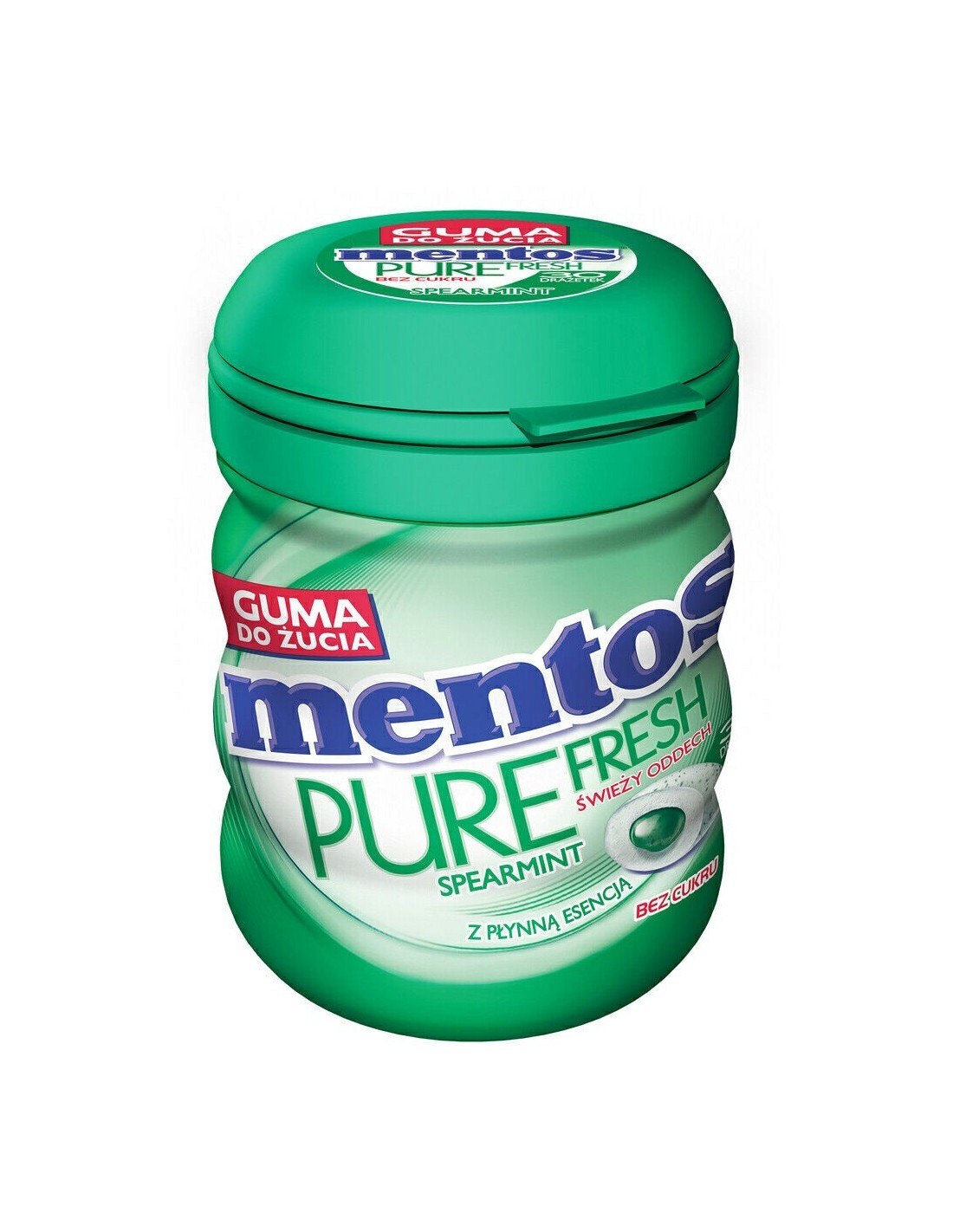 Mentos Pure Fresh Bottle Spearmint 60g
