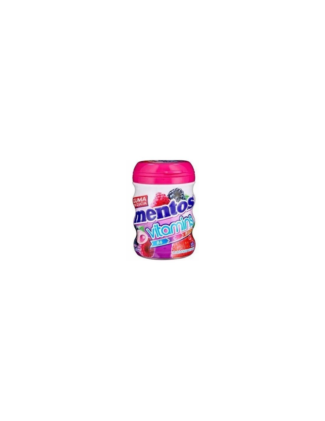 Mentos Vitamins Berry Gum 50g