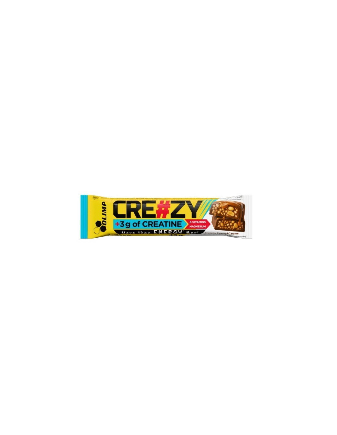 Olimp Creazy Bar Peanut & Caramel 45g