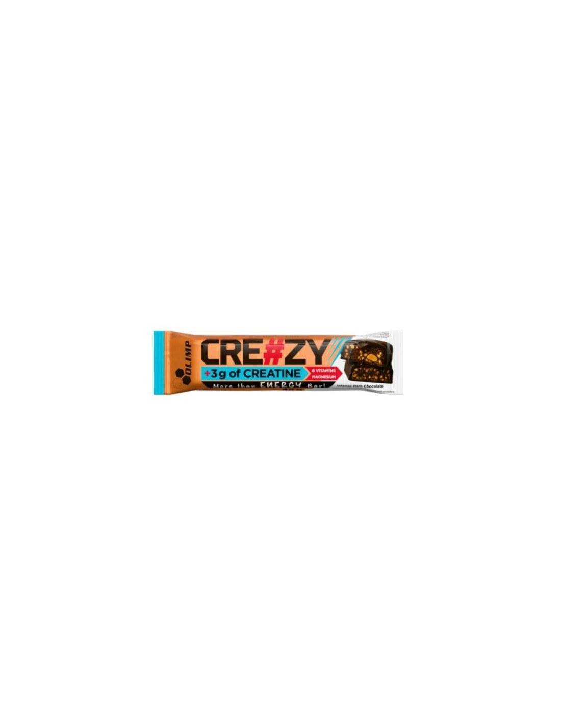 Olimp Creazy Bar Intense Dark Chocolate 45g