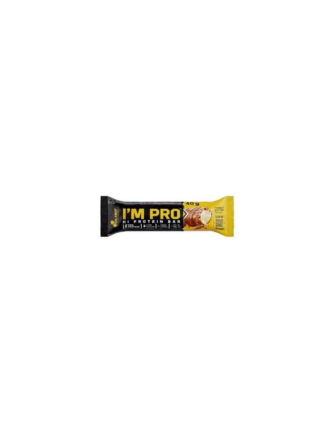 Olimp IM Pro Protein Bar Peanut Butter 40g