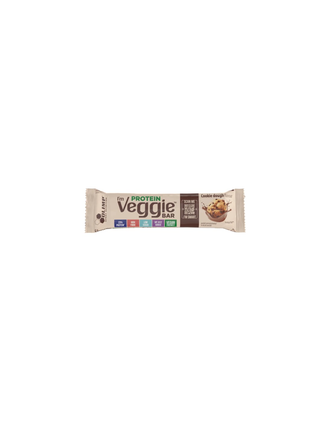 Olimp IM Veggie Protein Bar Cookie Dough 50g
