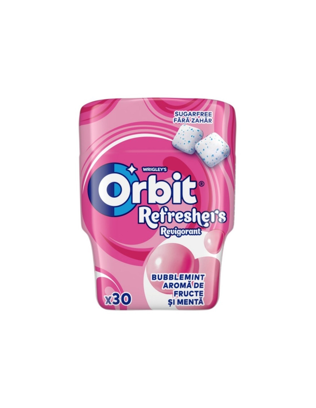 Orbit Refreshers Bottle Bubblemint 67g