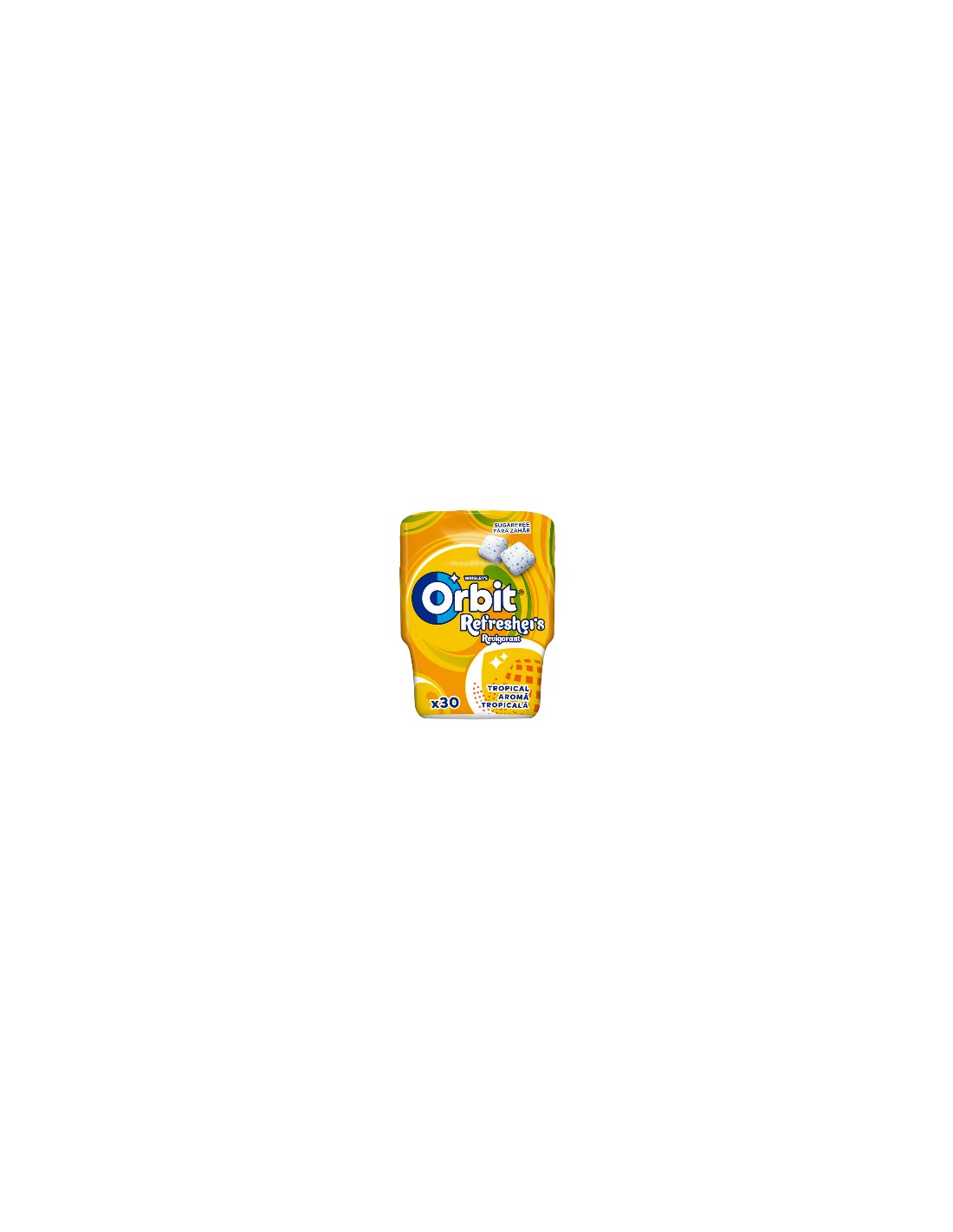 Orbit Refreshers Bottle Tropical 67g