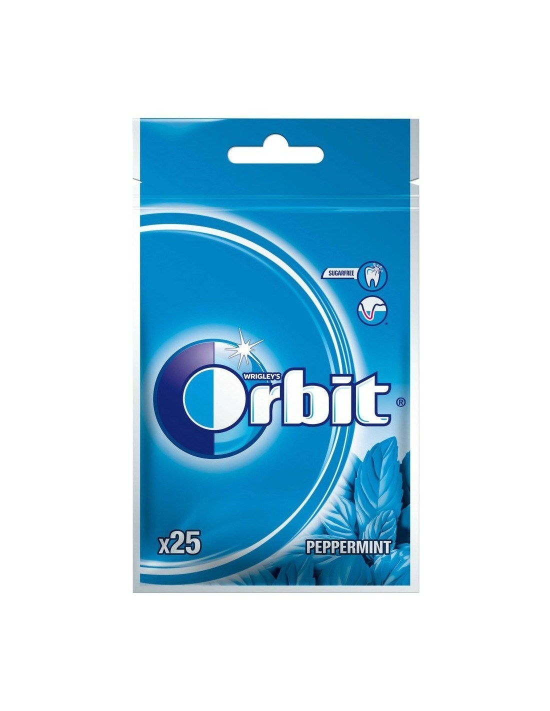 Orbit Peppermint Bag – 25pcs 35g