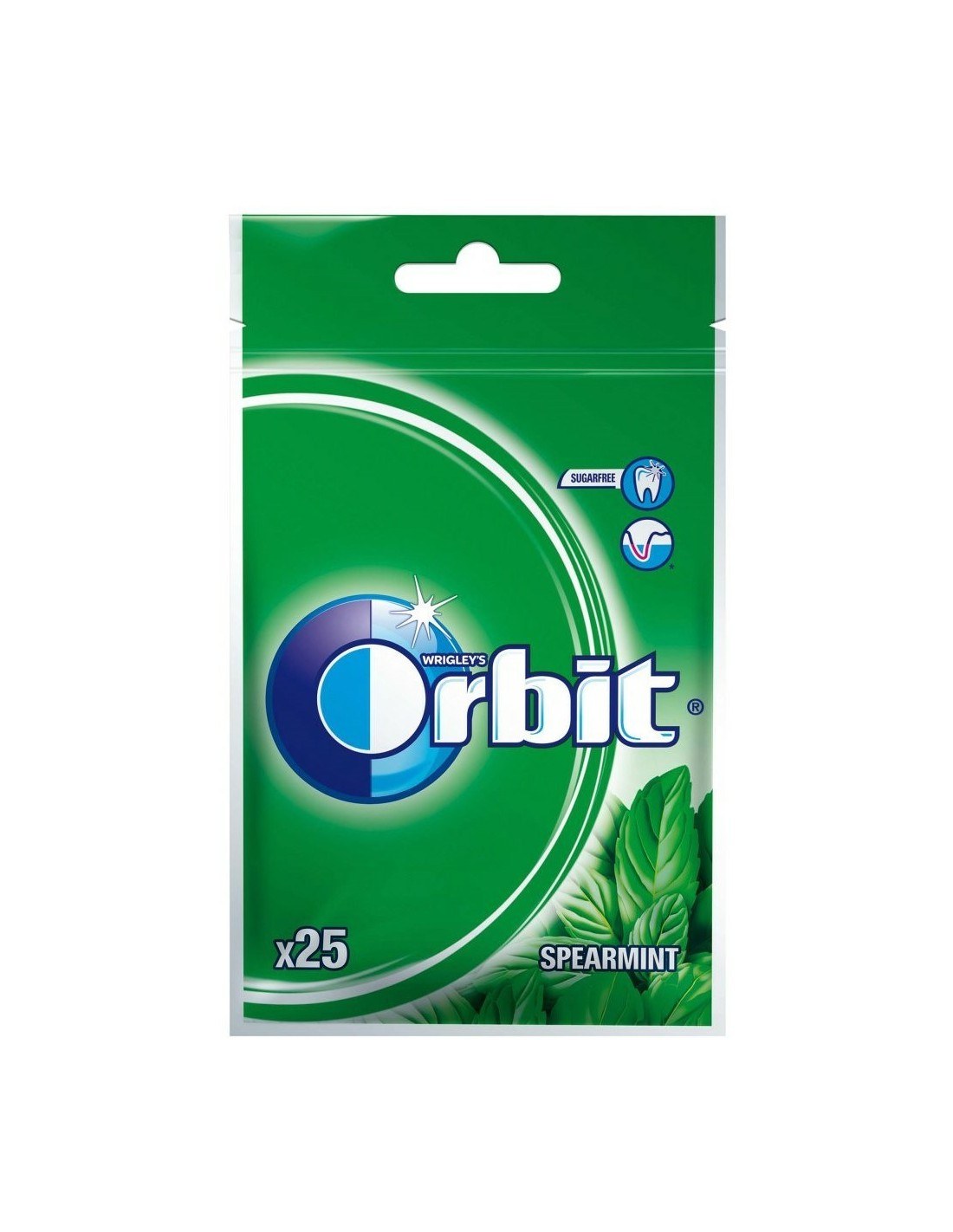 Orbit Spearmint Bag 25pcs 35g
