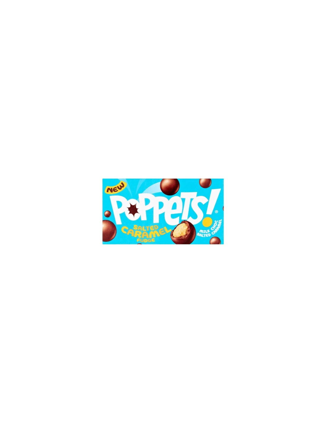 Poppets Salted Caramel Fudge 40g