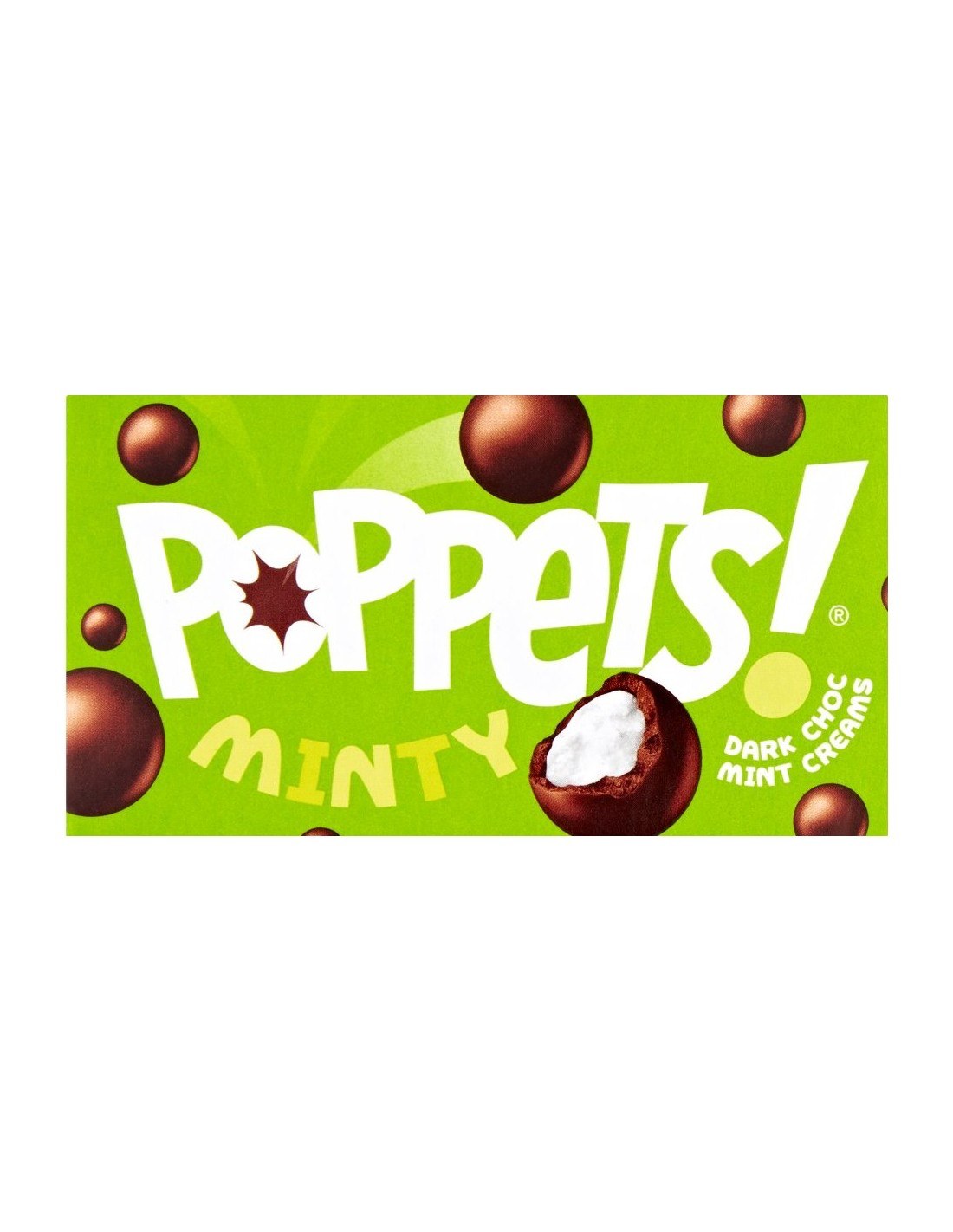 Poppets Dark Choc Mint Creams 40g