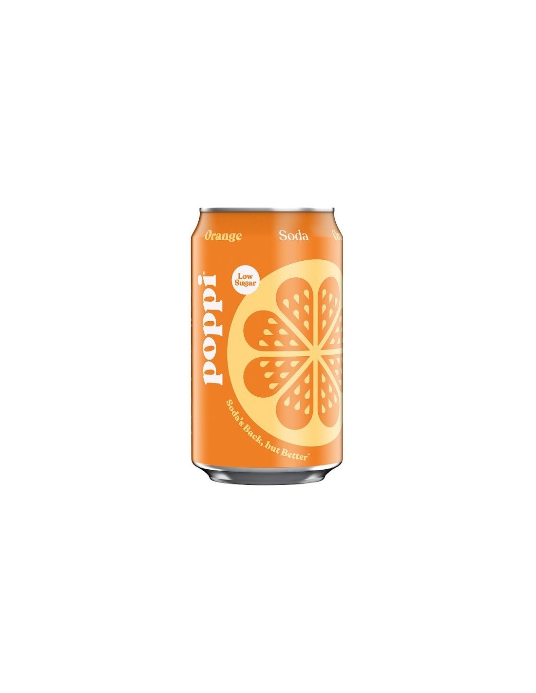 Poppi Orange Soda Can 330ml
