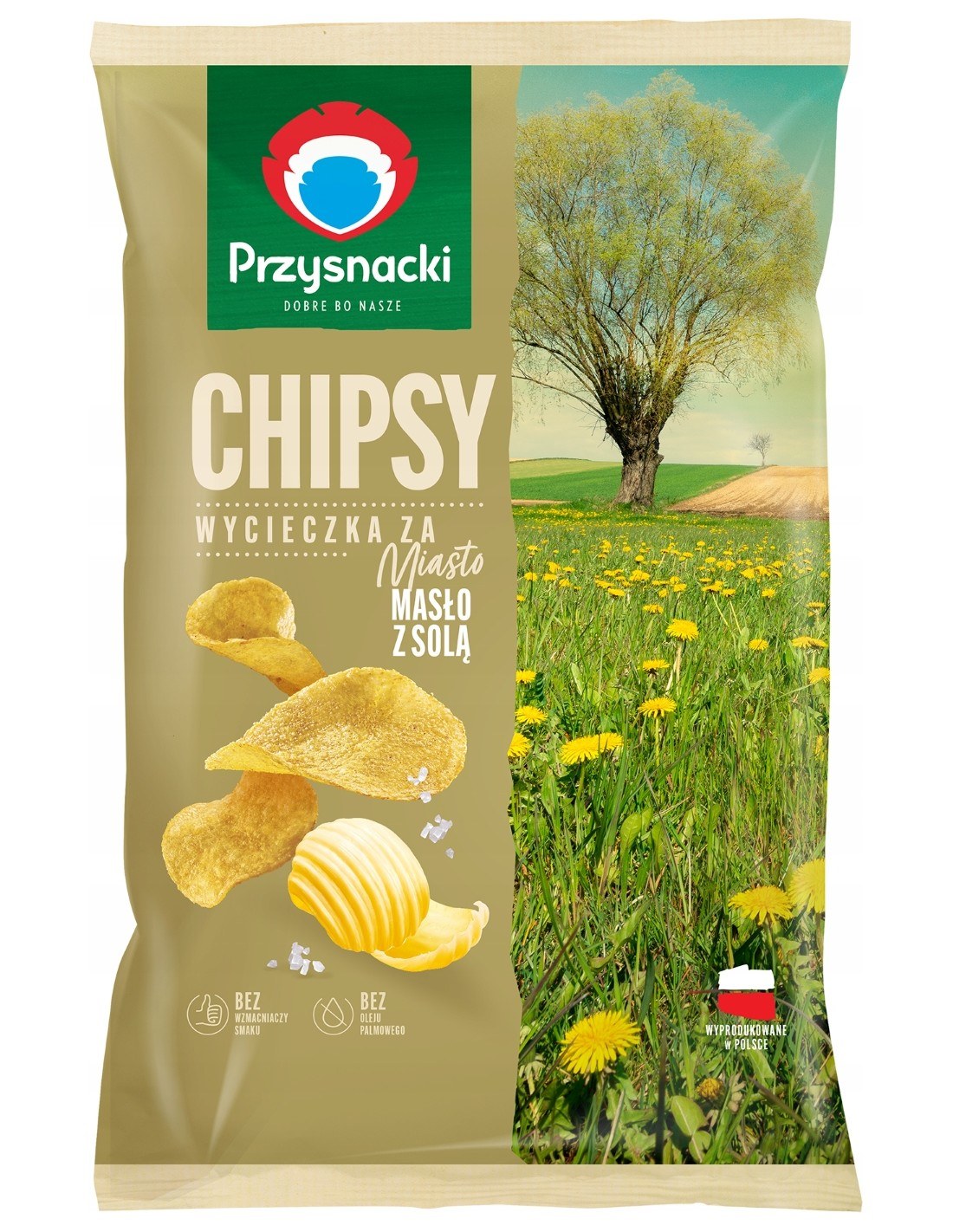 Przysnacki Chips Salted Butter 130g