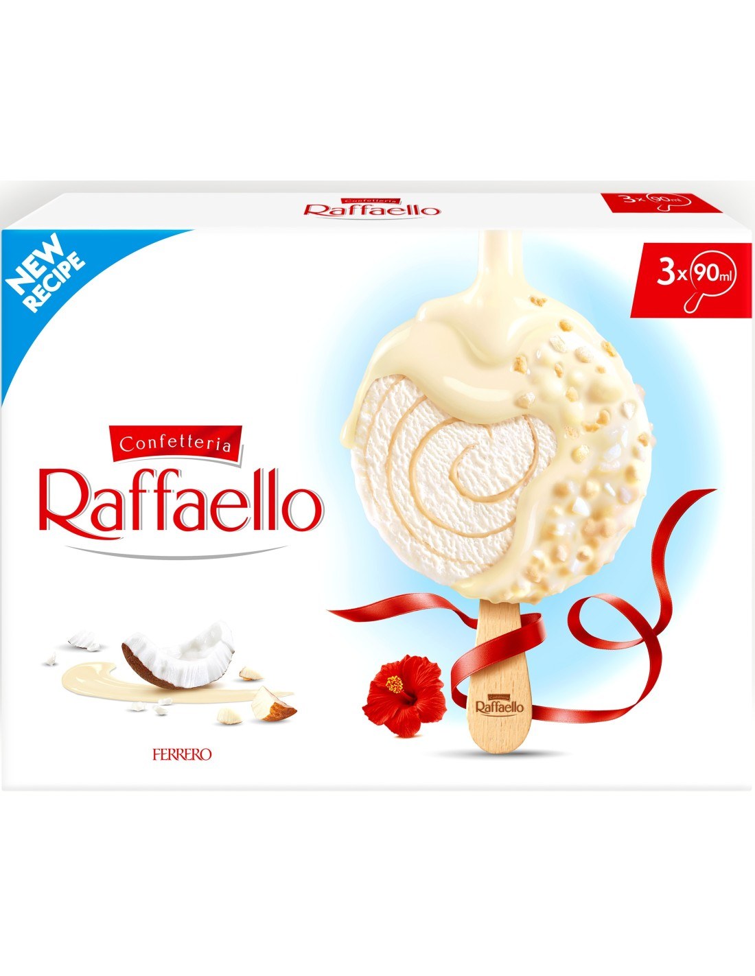 Raffaello Ice Cream Stick 3Pk 270ml