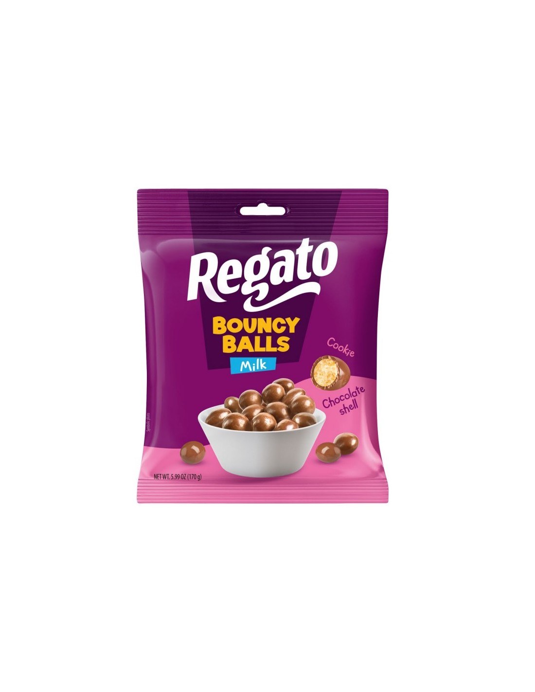 Regato Bouncy Balls Milk 170g