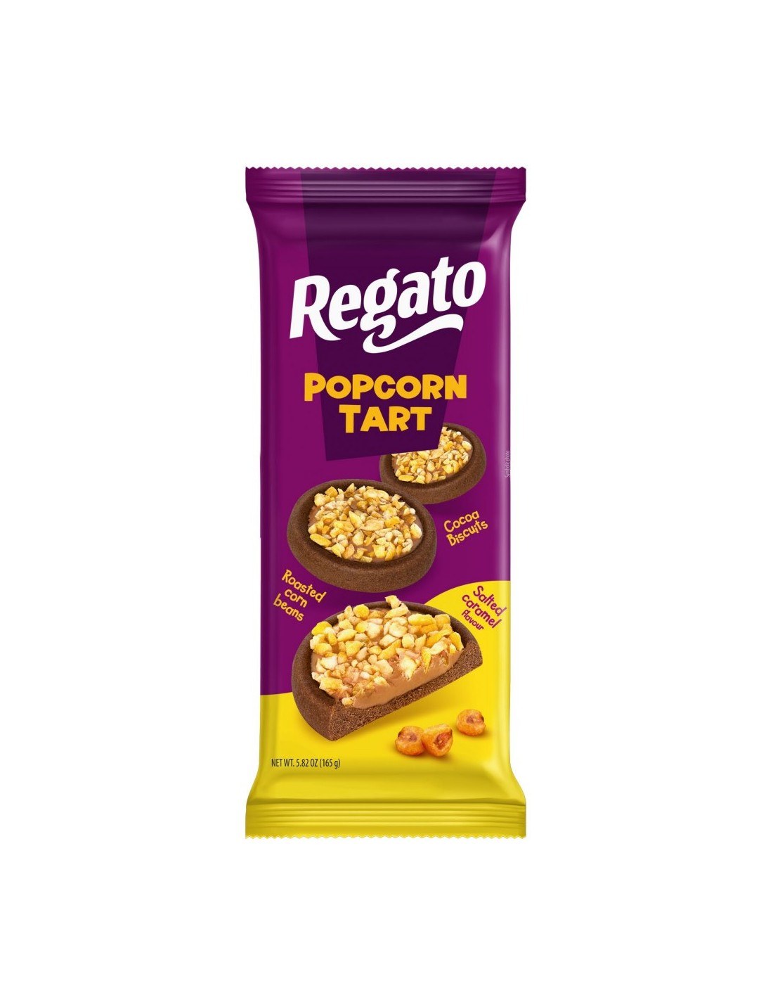 Regato Popcorn Tart 165g