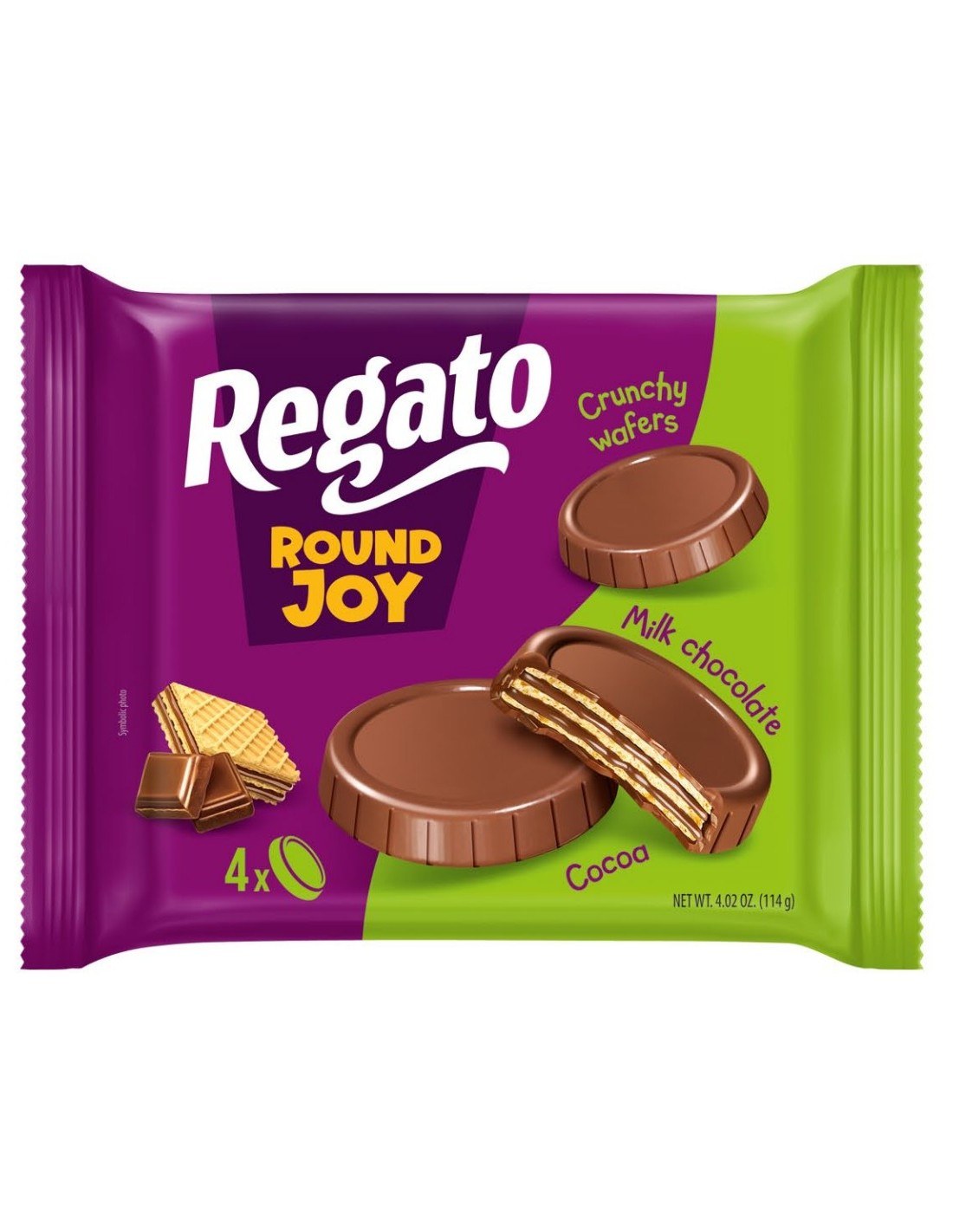 Regato Round Joy Hazelnut 114g