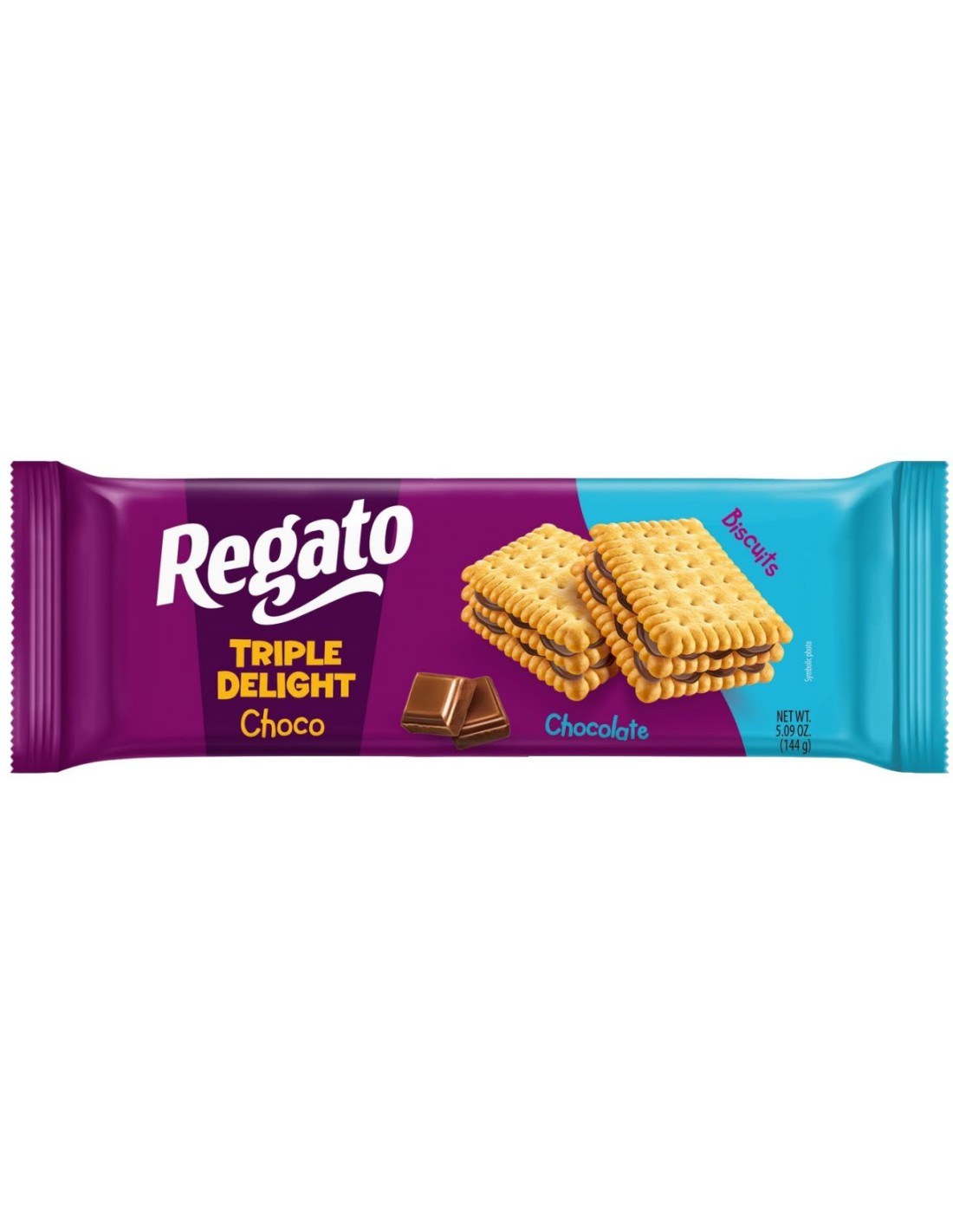 Regato Triple Delight Choco 144g
