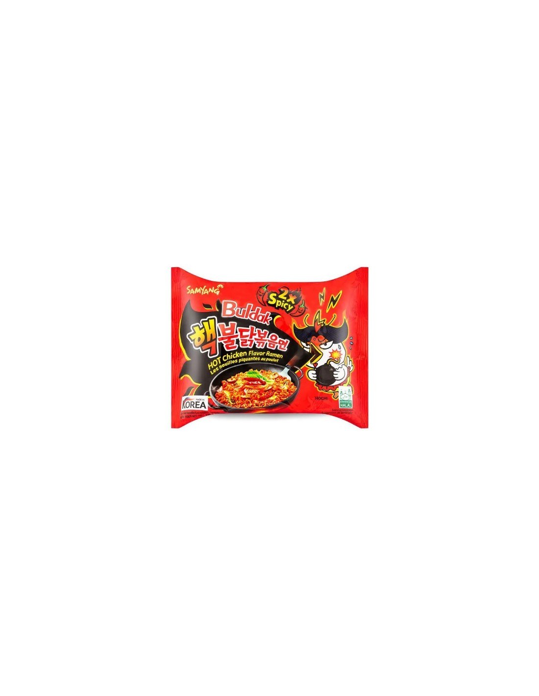 Samyang Instant Ramen Noodles 2xSpicy Chicken 140g