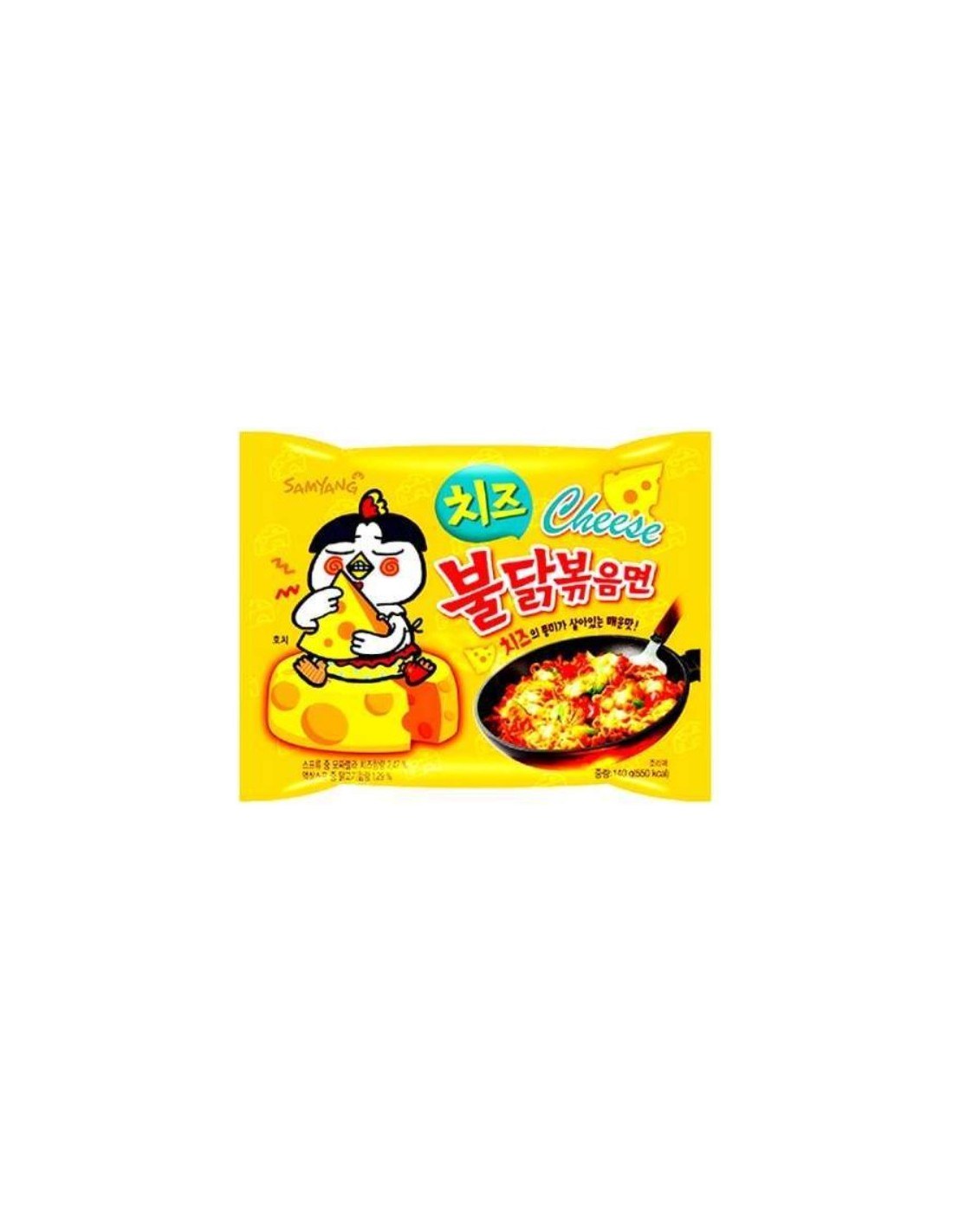 Samyang Instant Ramen Noodles Hot Chicken & Cheese 140g