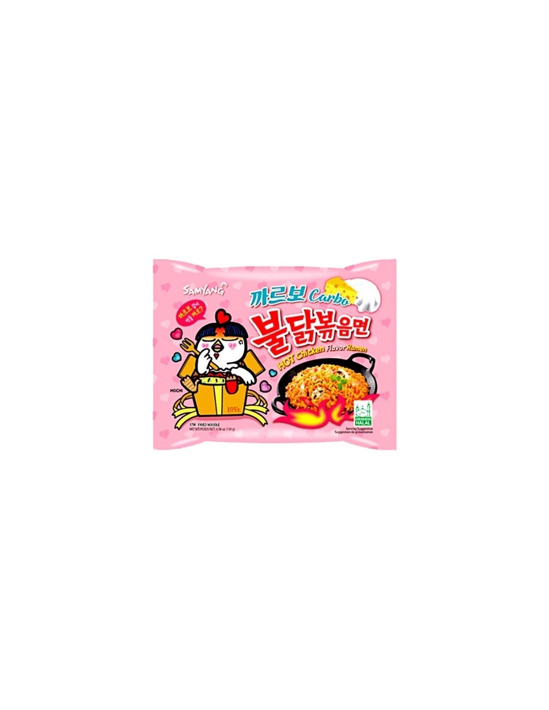 Samyang Instant Noodles Ramen Hot Chicken Carbonara 130g