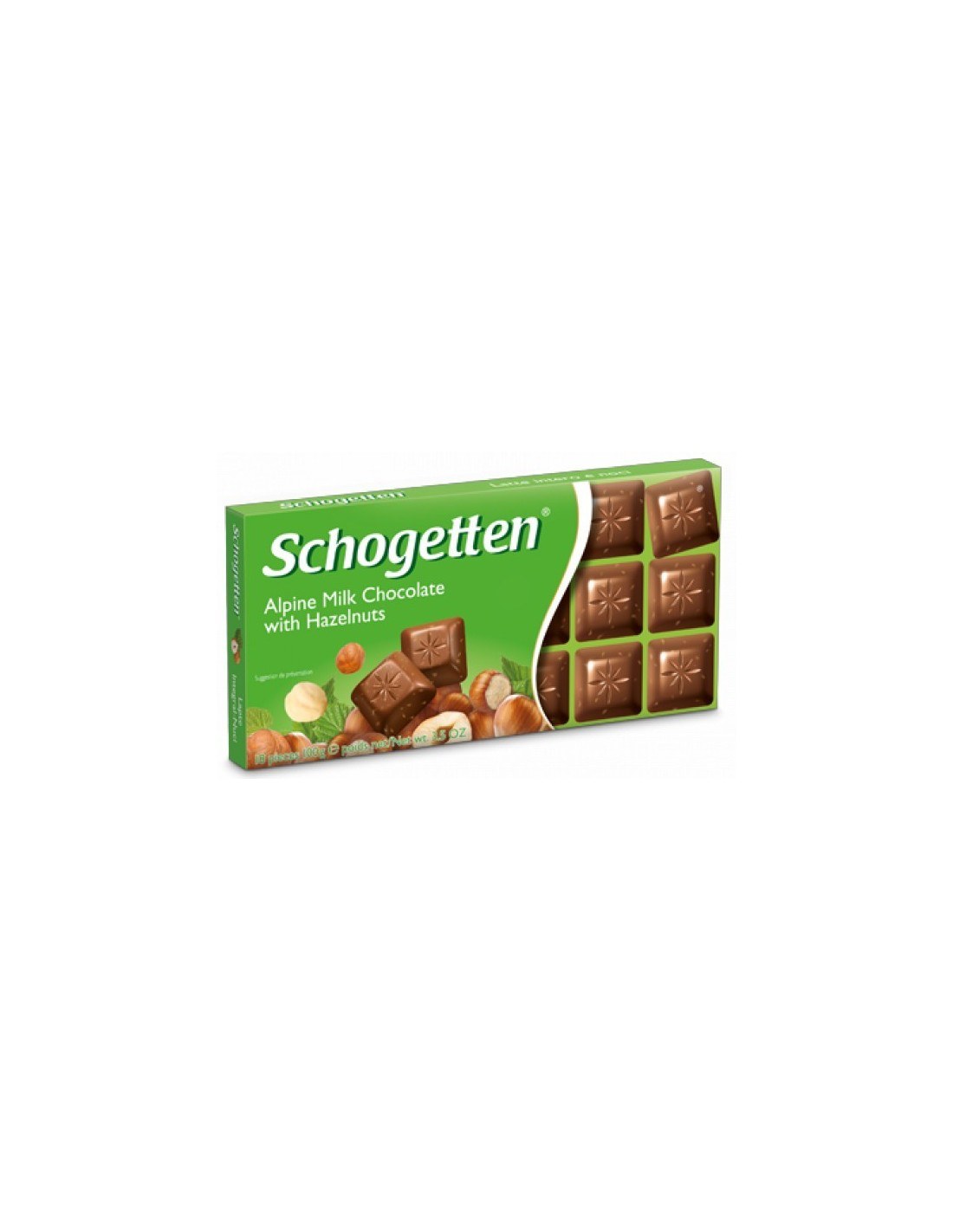 Schogetten Hazelnut Milk Chocolate 100g