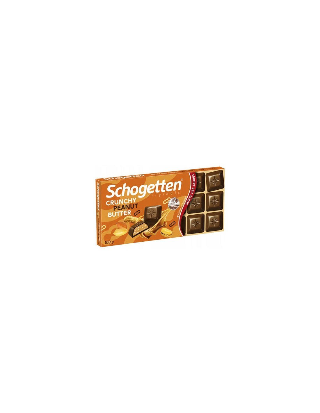 Schogetten Crunchy Peanut Butter 100g