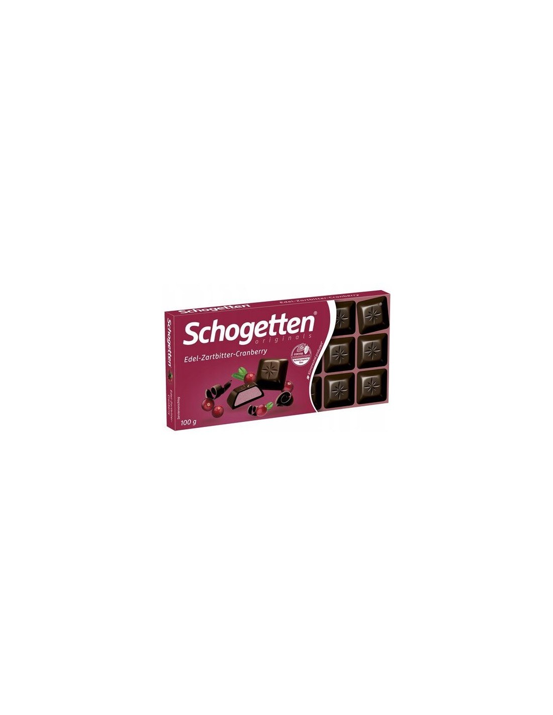 Schogetten Dark Cranberry 100g