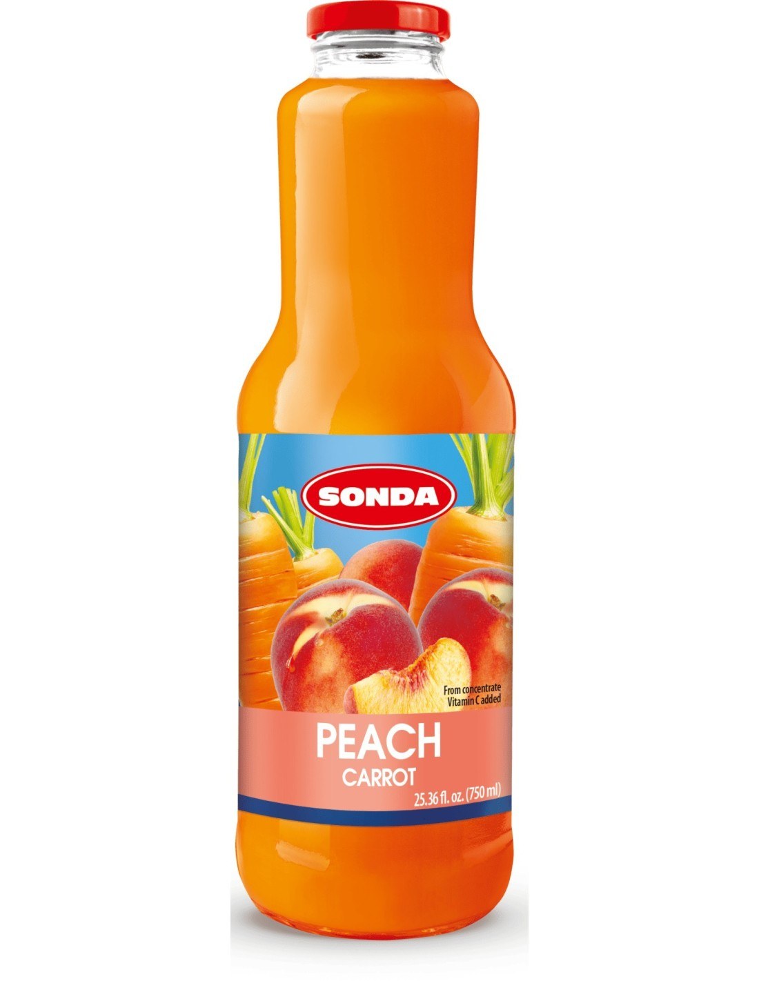 Sonda Drink Peach Carrot 750ml