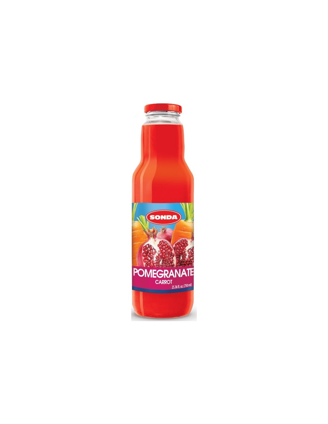 Sonda Drink Pomegranate Carrot 750ml