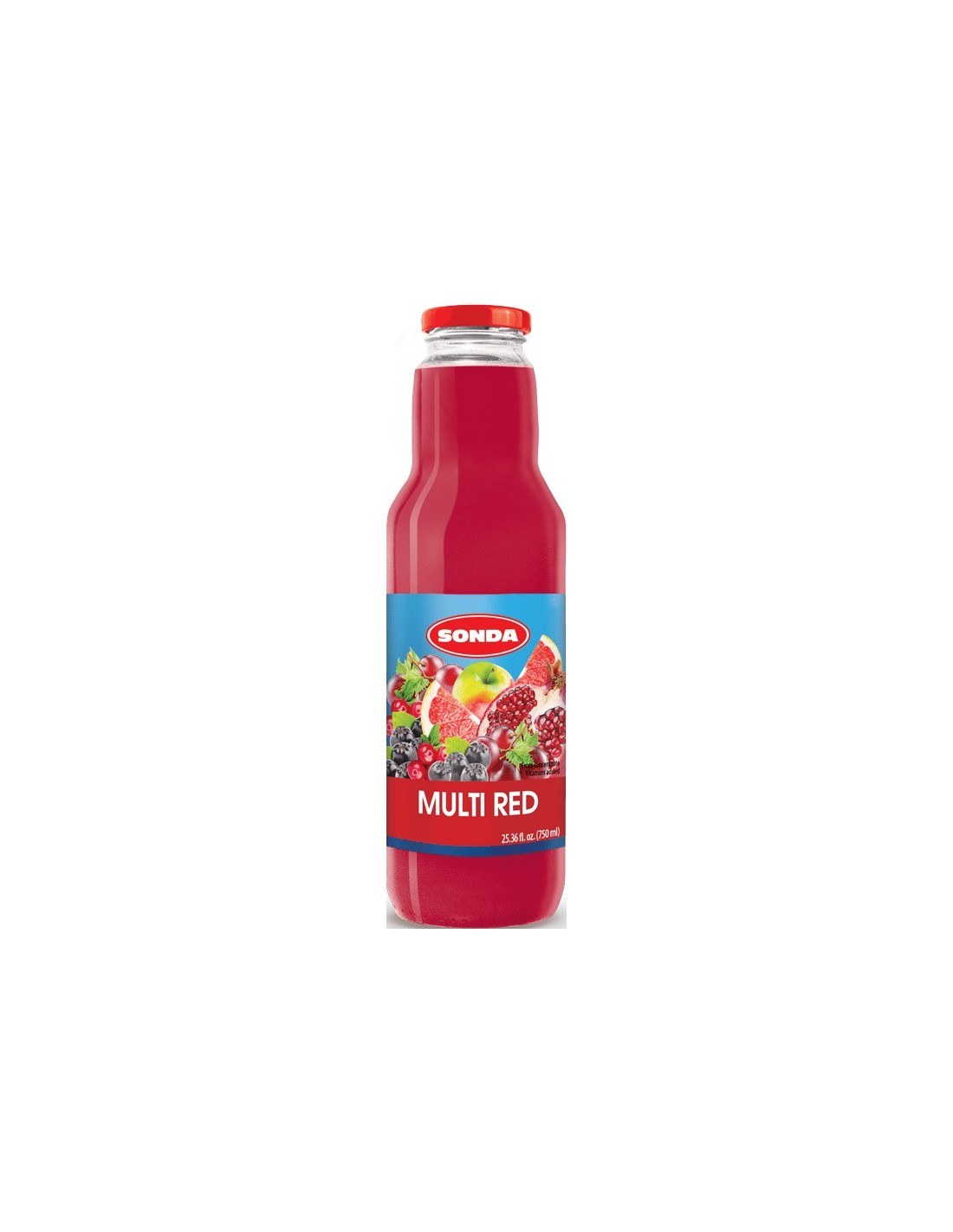 Sonda Drink Multivitamin Red 750ml