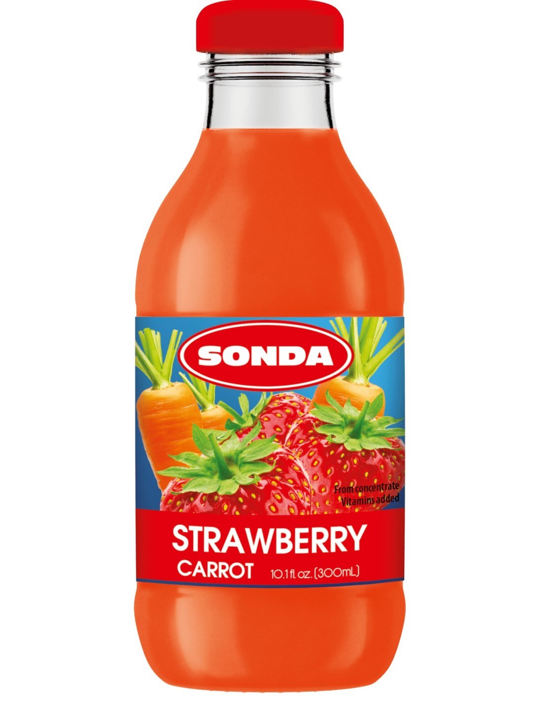 Sonda Drink Strawberry Carrot 300ml