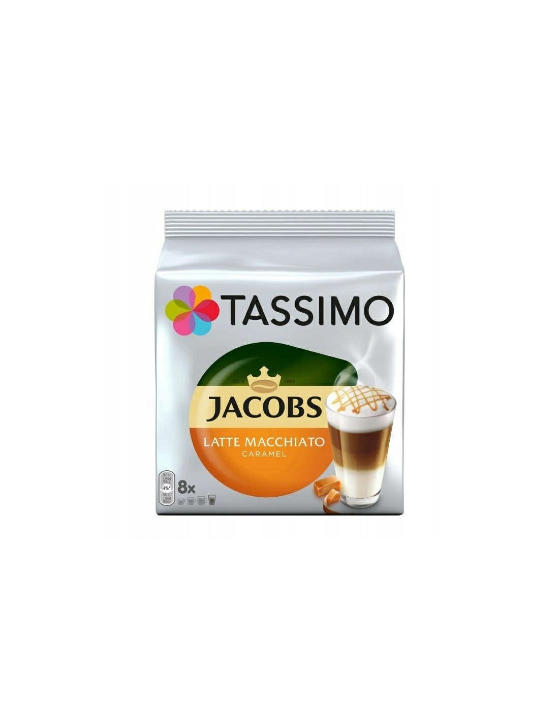 Tassimo Jacobs Latte Macchiato Caramel 268g