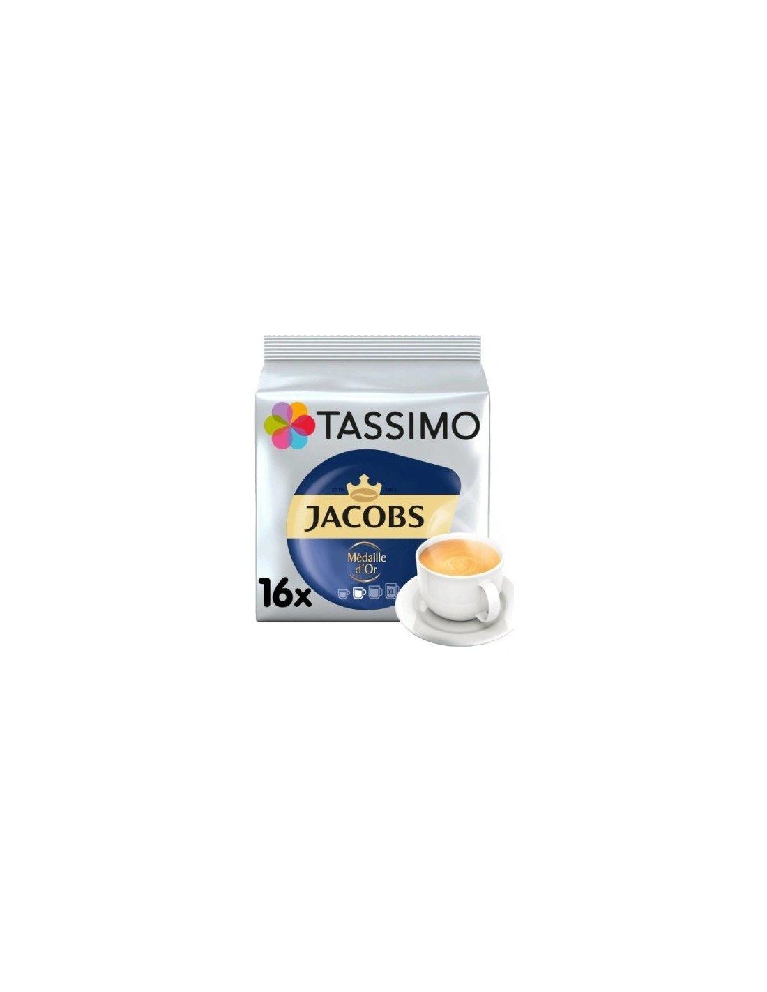 Tassimo Jacobs Médaille d'Or T16 126.4g
