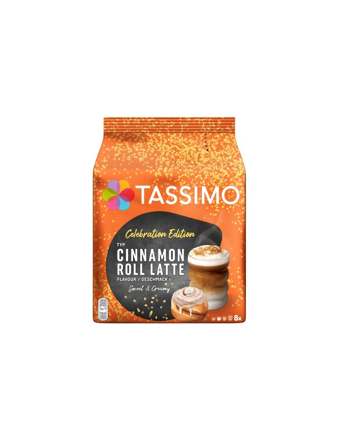 Tassimo Limited Edition Cinnamon Roll Latte 268g