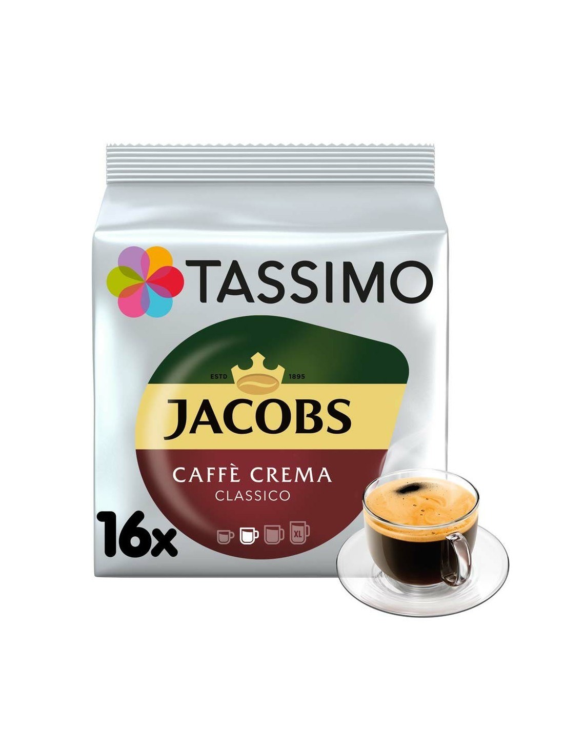 Tassimo Jacobs Caffé Crema Classico 112g