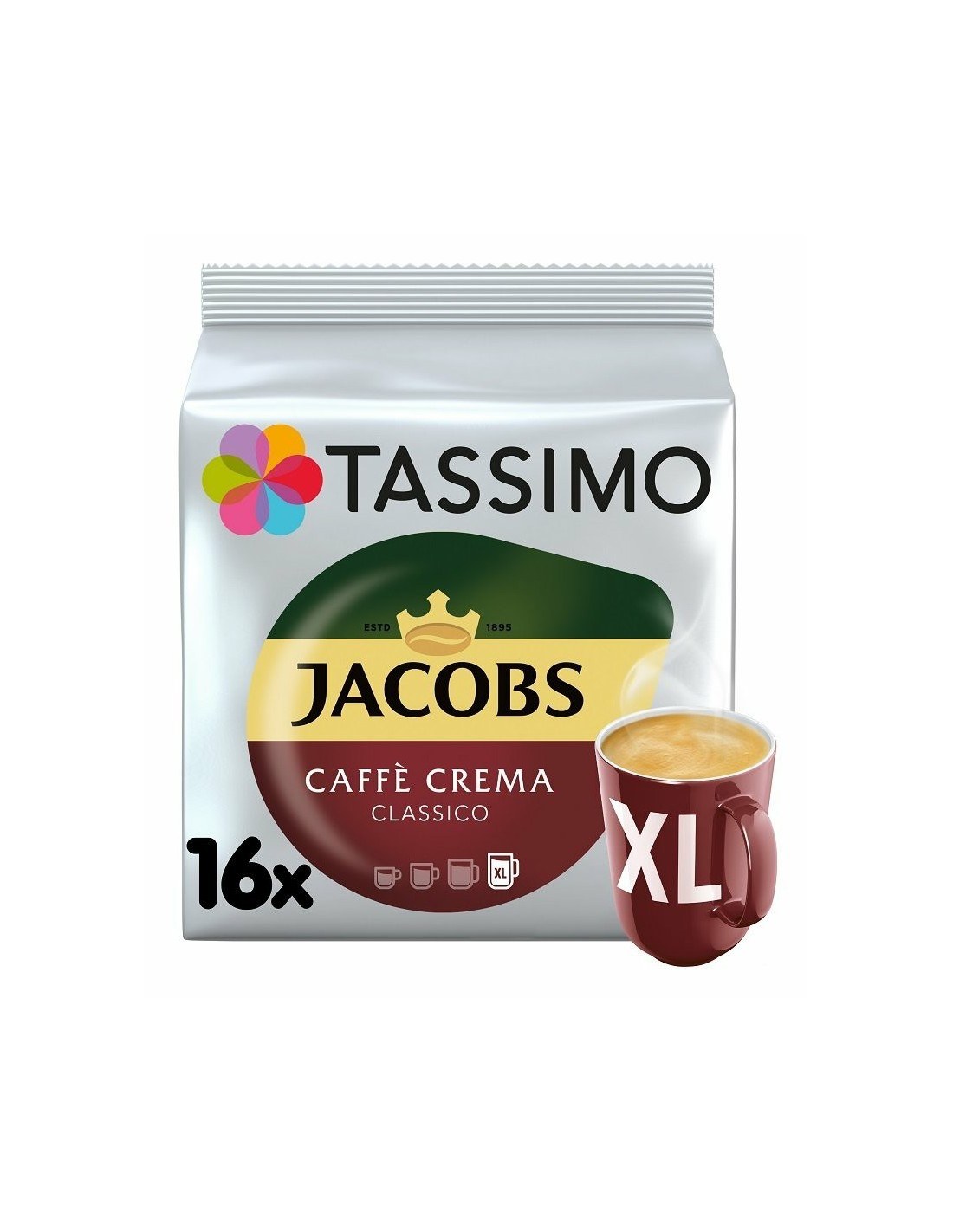 Tassimo Jacobs Café Crema XL 132.8g