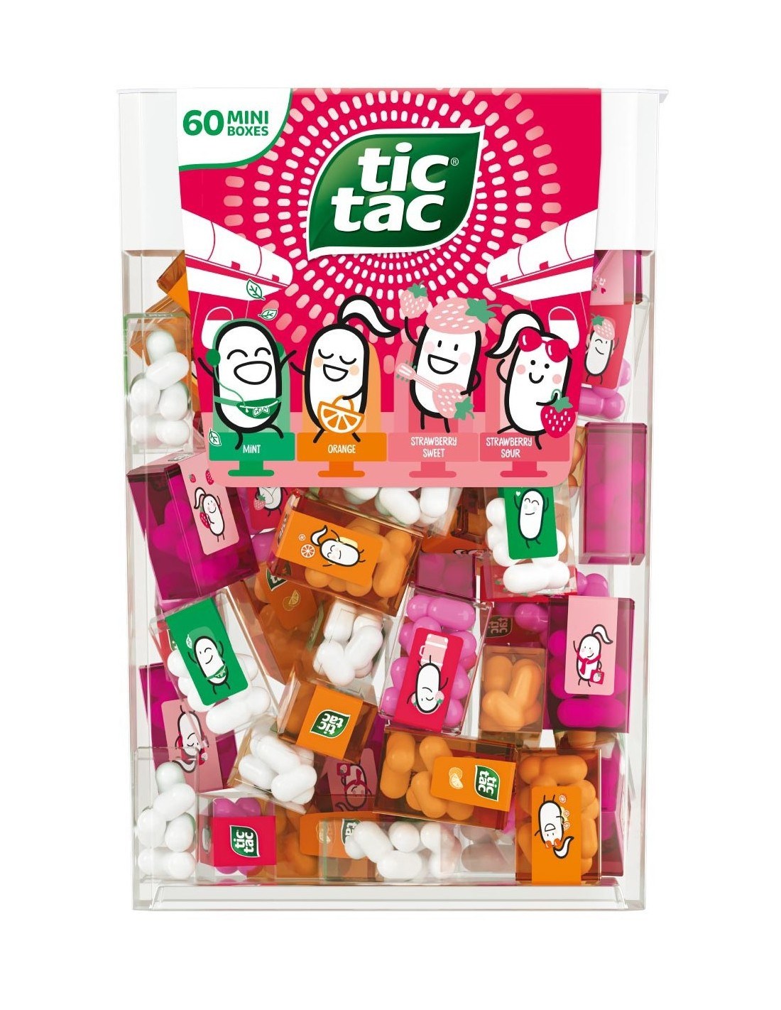 Tic Tac Lilliput Erdbeere - Travel 60's 228g