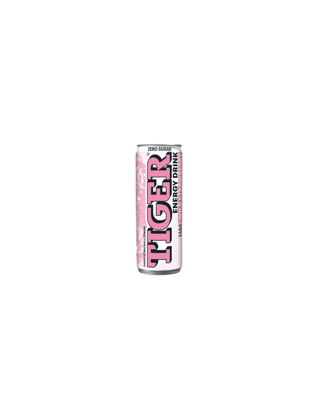 Tiger Carbonated Energy Drink - Wild Strawberry Zero 250ml