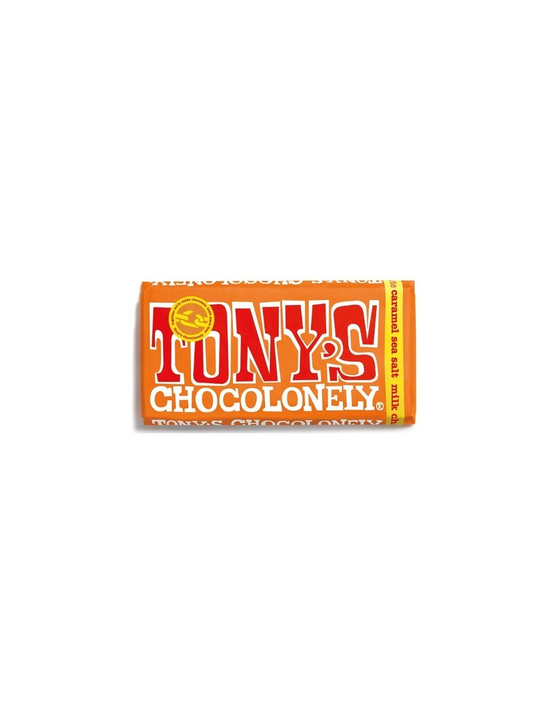 Tony's Chocolonely Fairtrade Milk Chocolate Caramel Sea Salt 180g