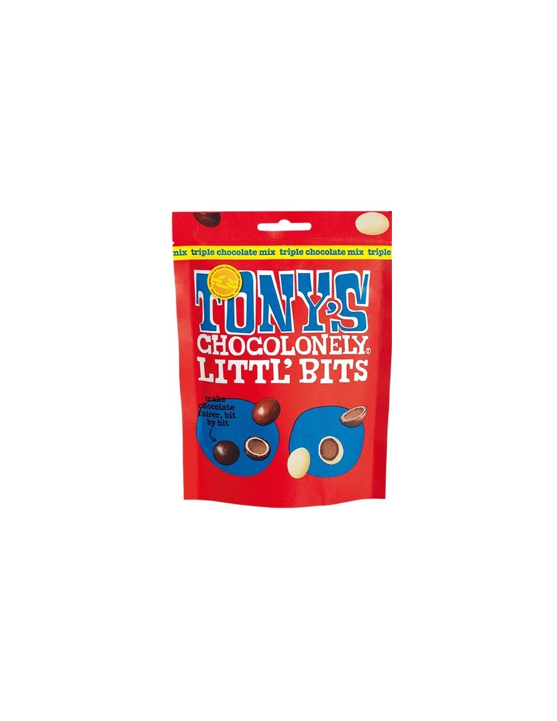 Tony's Chocolonely Littl' Bits Triple Chocolate Mix 100g