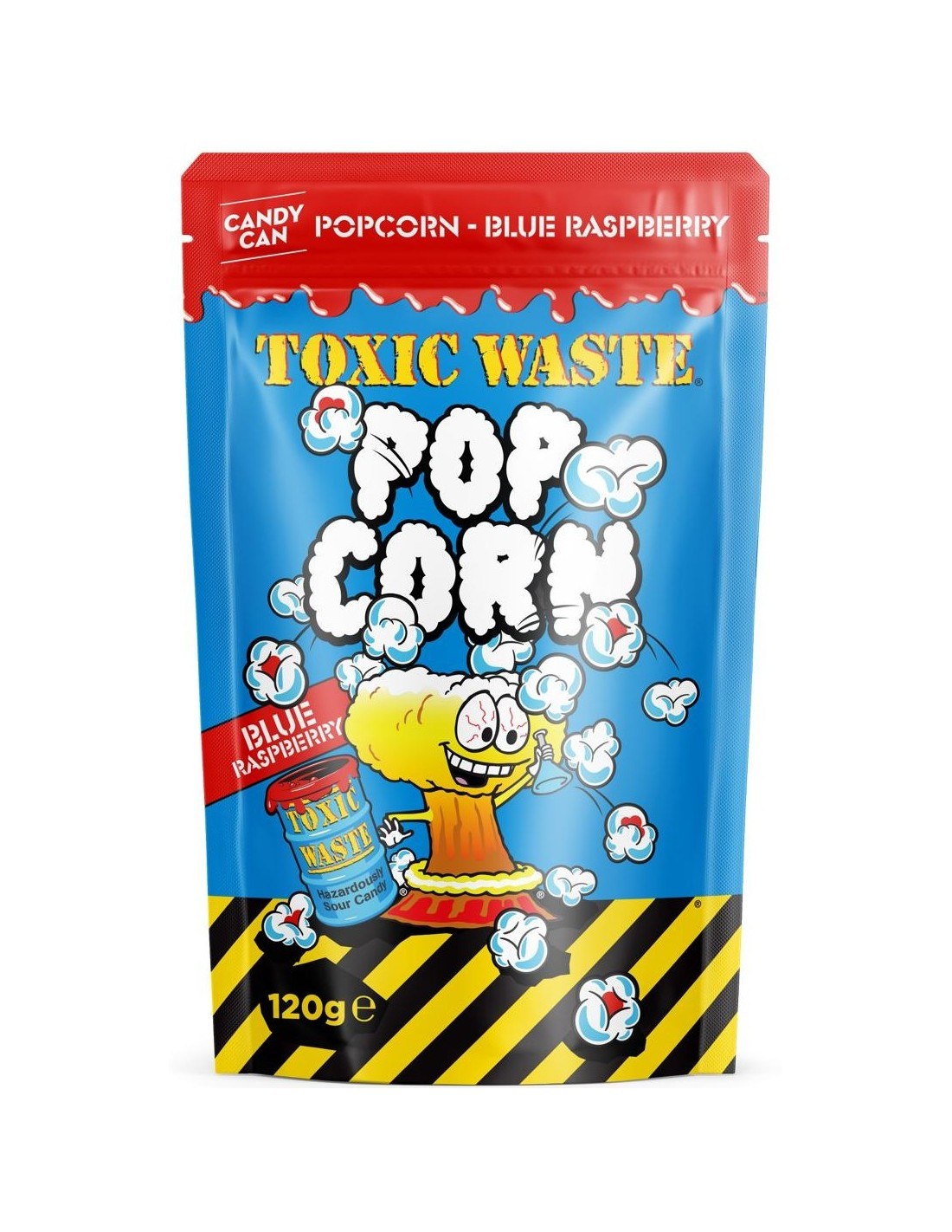 Toxic Waste Blue Raspberry Popcorn 120g